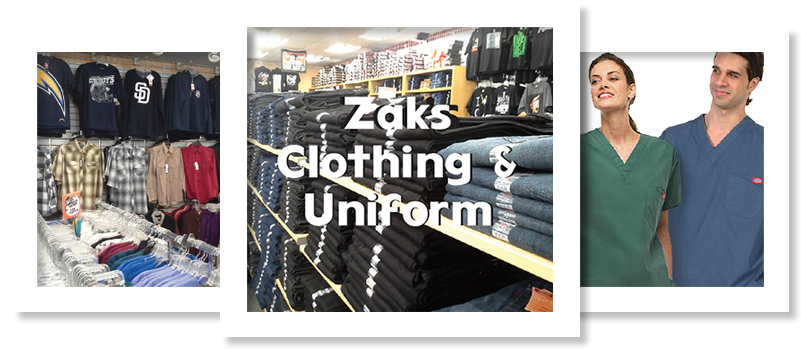 Zak's Clothing and Uniforms
